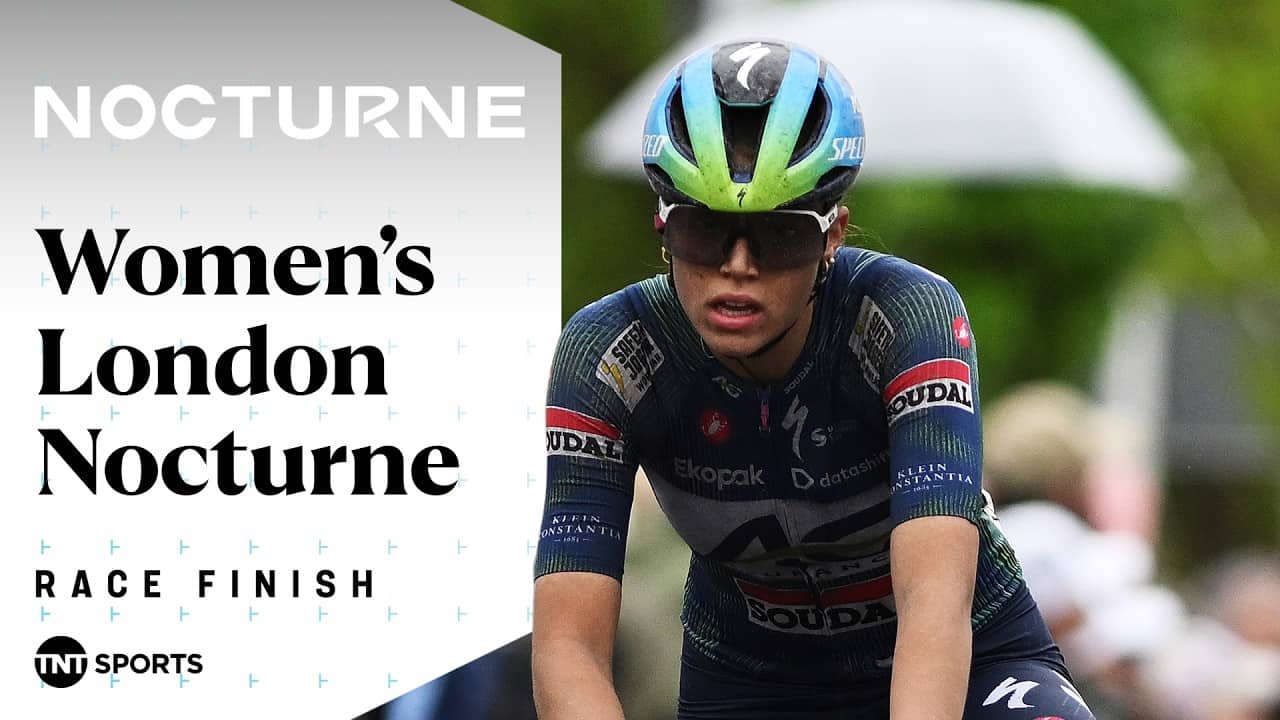 EXCEPTIONAL WIN! 👌 | 2026 Women's London Nocturne Race Finish | TNT Sports Cycling