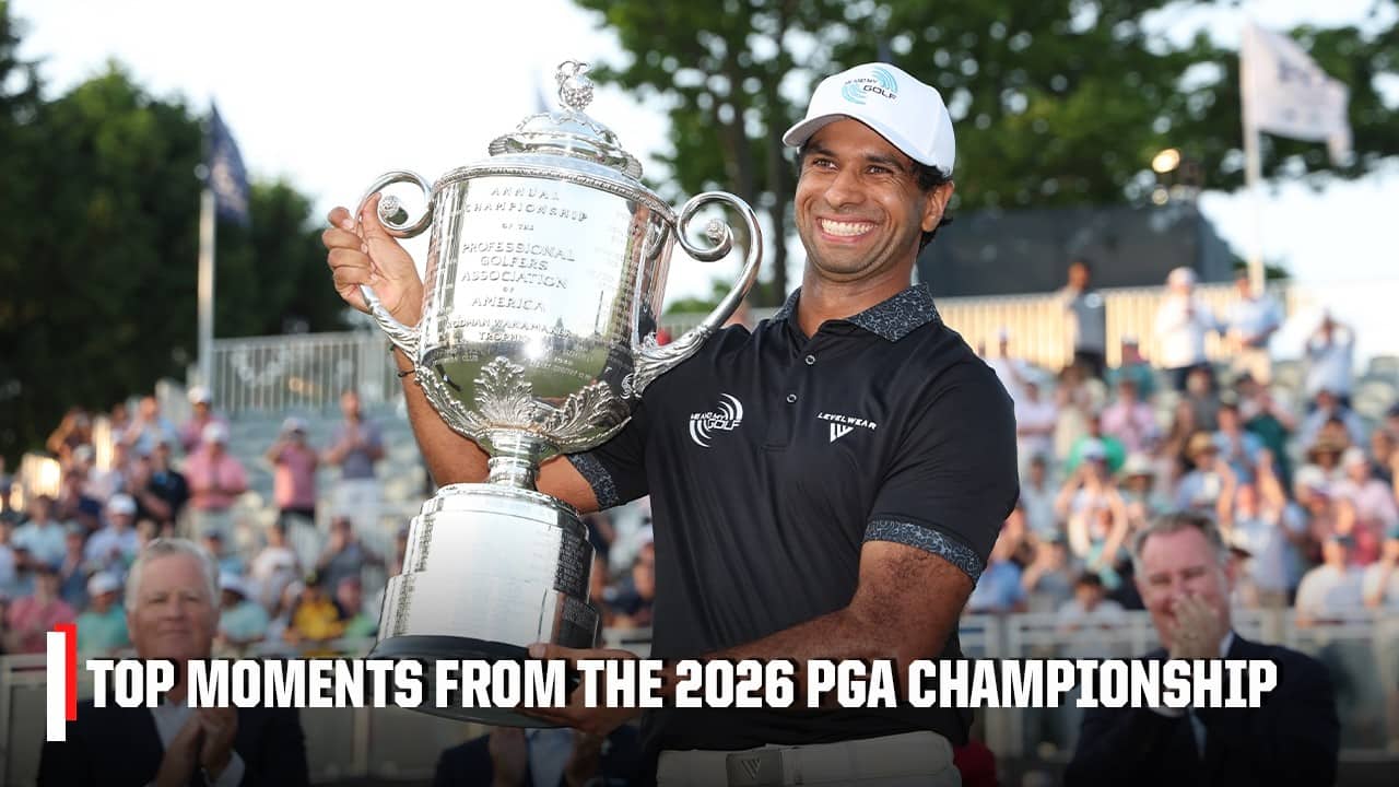TOP MOMENTS from the 2026 PGA Championship ⛳️ (📍 @corebridgefinancial) | Golf on ESPN