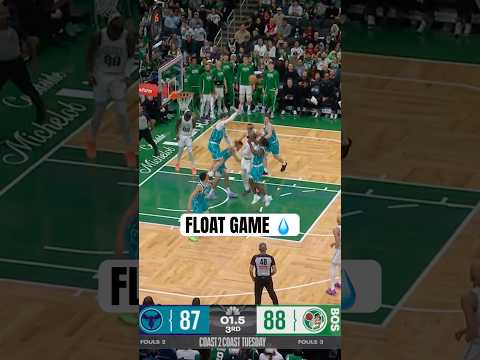 Jaylen Brown floating in traffic
