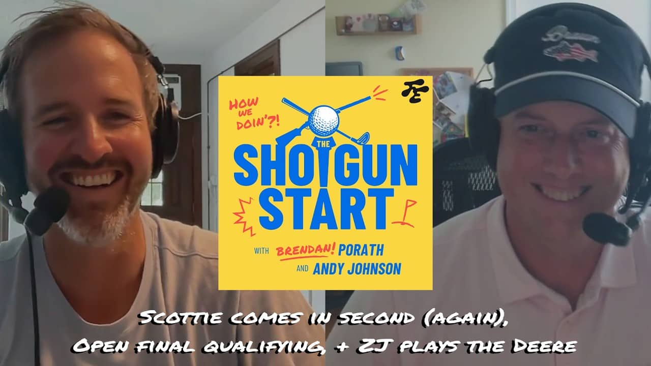 Scottie is a runner-up again, the John Deere's Future, & Open qualifying stories | The Shotgun Start