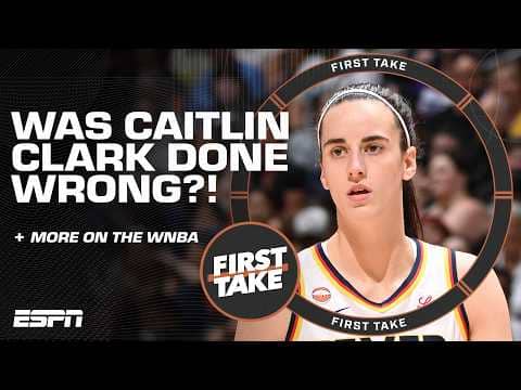 Was it wrong that Caitlin Clark was only ranked 11th among WNBA guards?! | First Take
