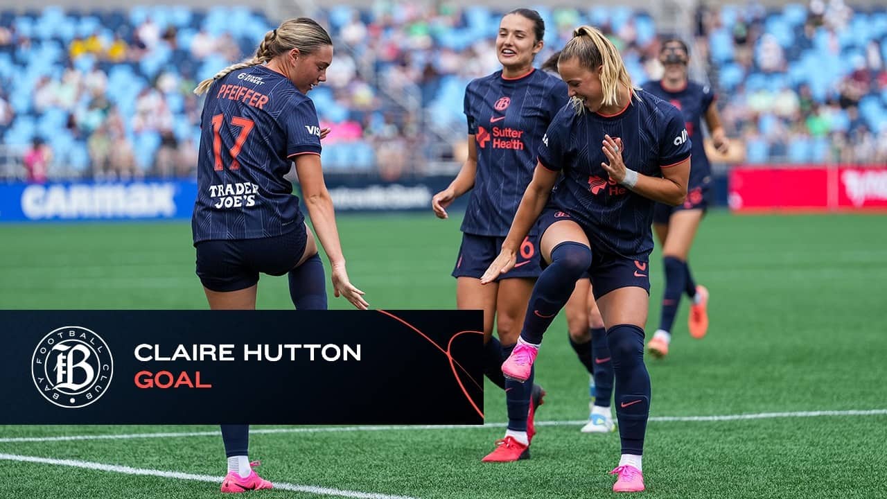 BAY FC | Claire Hutton Goal vs Boston Legacy FC