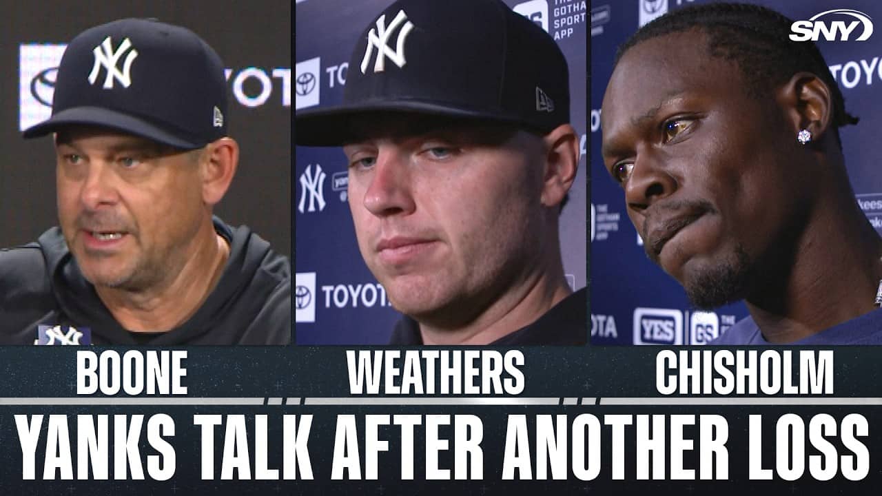 Jazz Chisholm updates injury, Aaron Boone, Cody Bellinger talk Yankees' ninth loss in ten games