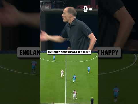 England manager Thomas Tuchel reacts on the sideline