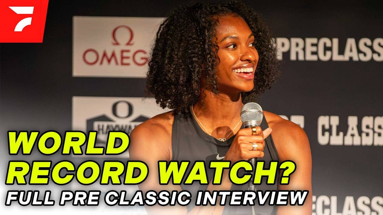 Masai Russell is the STANDARD of the 100mH | Interview Ahead of 2026 Pre Classic