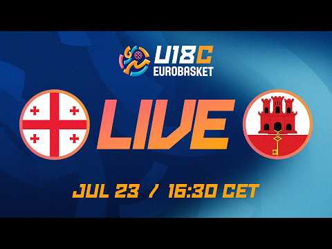 LIVE - Georgia v Gibraltar | FIBA U18 Women's EuroBasket 2026 Division C | Group Phase