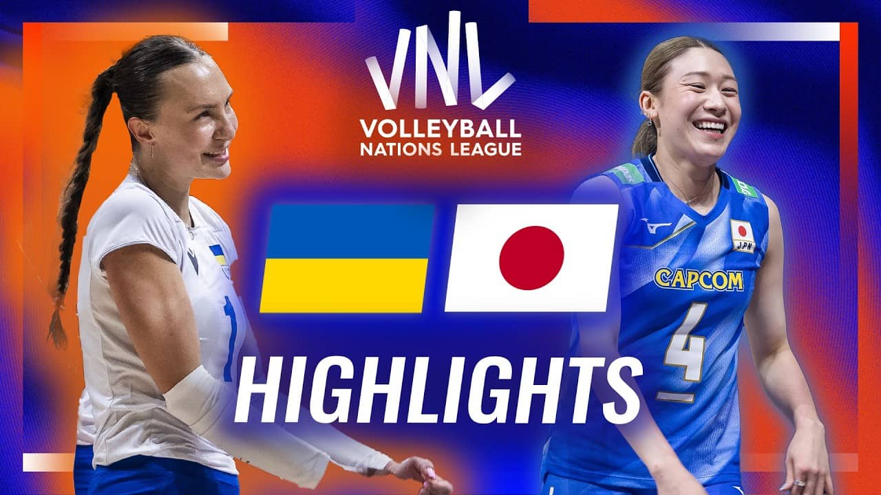 Ukraine 🇺🇦 vs. Japan 🇯🇵 - Highlights | Week 1 | Women's VNL 2026