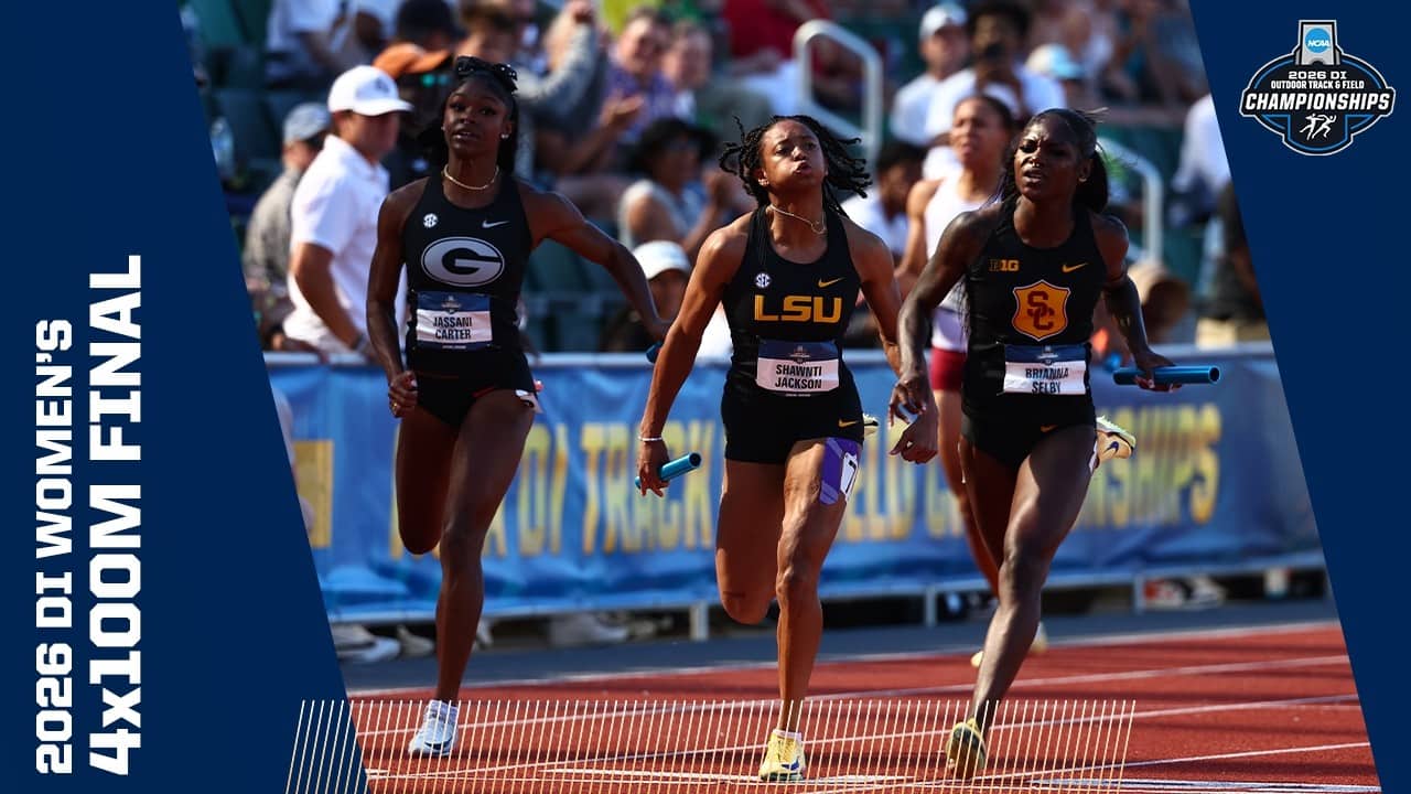 Women's 4x100m relay final - 2026 NCAA outdoor track and field championships