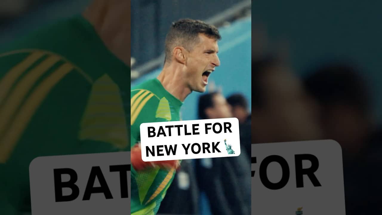 ⁠The battle for New York🗽😤@redbullnewyork vs. @newyorkcityfc