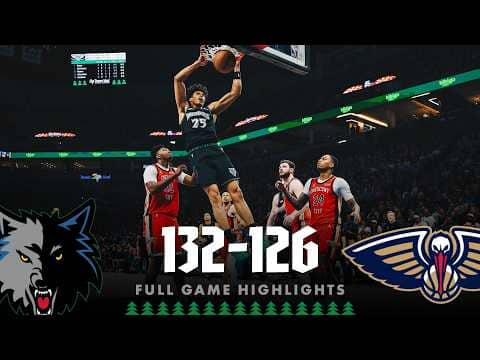 Minnesota Timberwolves Take Down The New Orleans Pelicans In The Final Game Of The Season | 132-126