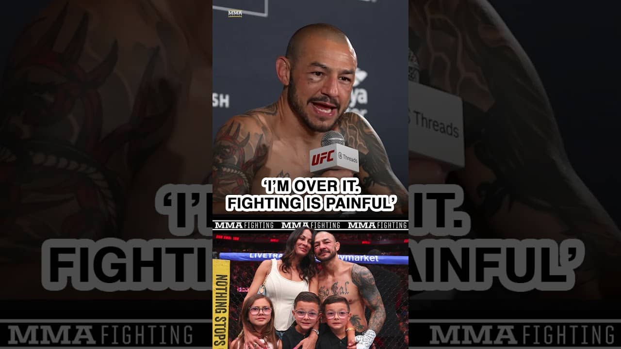 'I'm over it': Cub Swanson is ready for retirement after his win at #UFC327