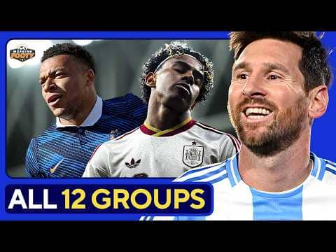 Predicting ALL MATCHES of the 2026 World Cup GROUP STAGE
