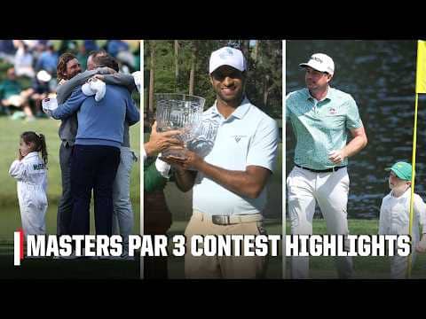 JT, Wyndham, Keegan & Fleetwood all make holes-in-one! 🚨 PAR 3 CONTEST HIGHLIGHTS 🔥 | The Masters