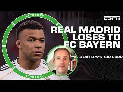 Real Madrid looked a level BELOW FC Bayern in EVERY LEVEL 😬 - Sid Lowe |  ESPN FC