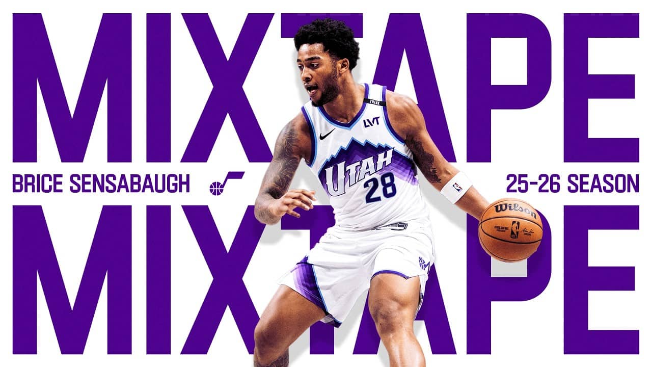 📼 Brice Sensabaugh '25-'26 Mixtape 📼 | UTAH JAZZ