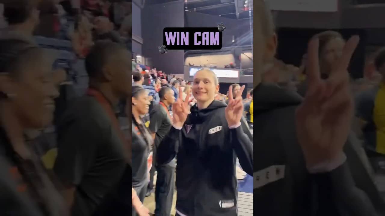 As Ceci Said, 2 ✌️s Make a DUB! 🔥 #wnba #goldenstatevalkyries #shorts
