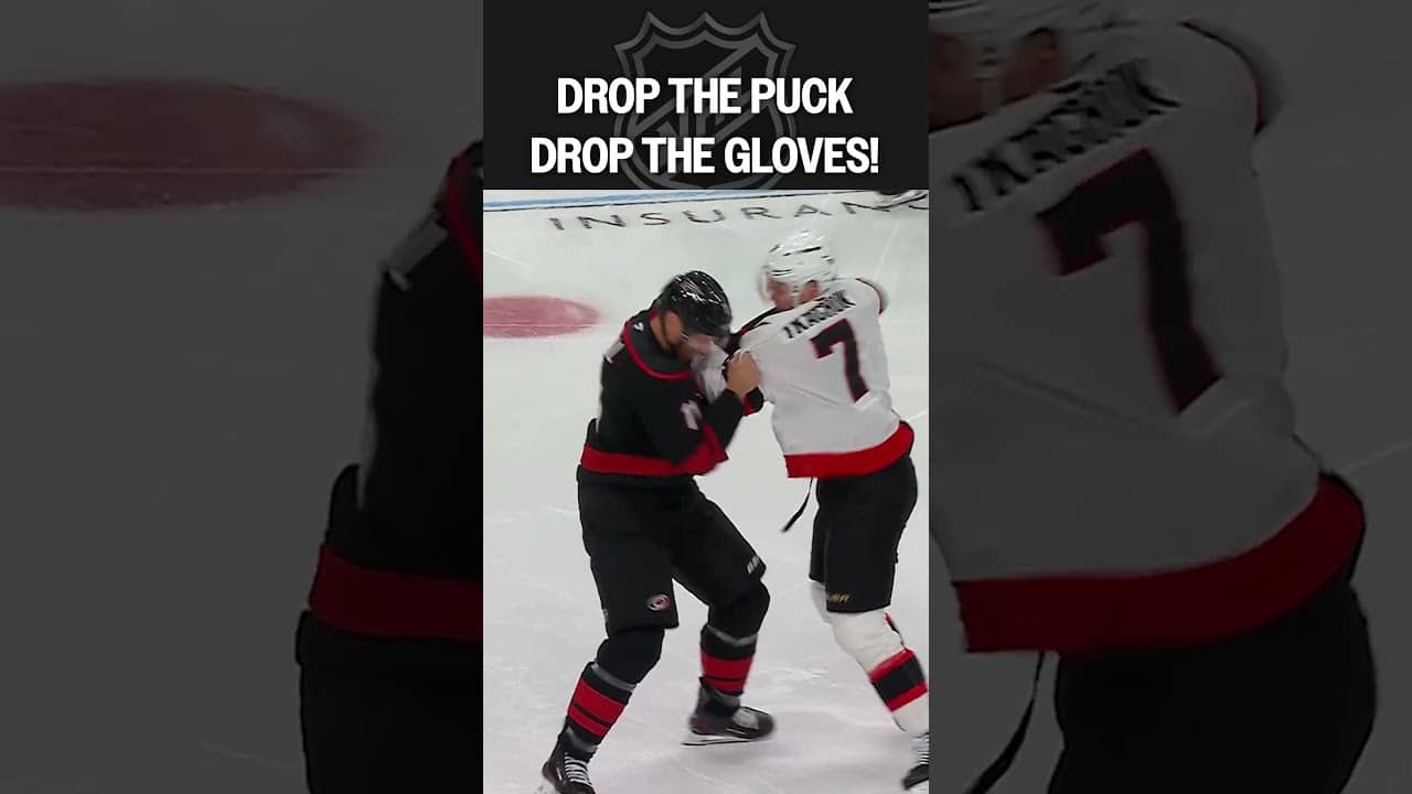 Playoff hockey is SO BACK! 😤🥊😤🥊