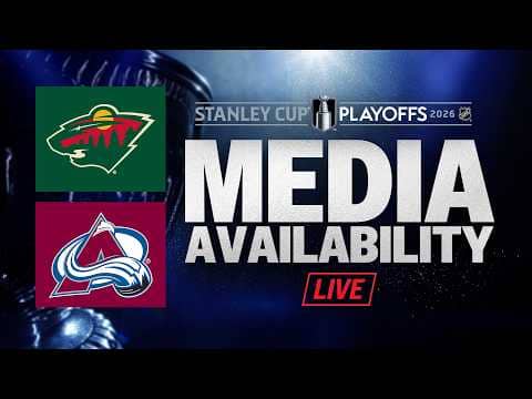 Minnesota Wild vs. Colorado Avalanche Game 4 Post-Game Media Availability