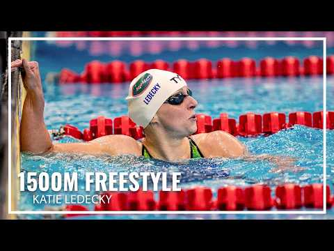 Katie Ledecky Posts Top-20 All-Time 1500M Freestyle Time | 2026 TYR Pro Swim Series Indianapolis