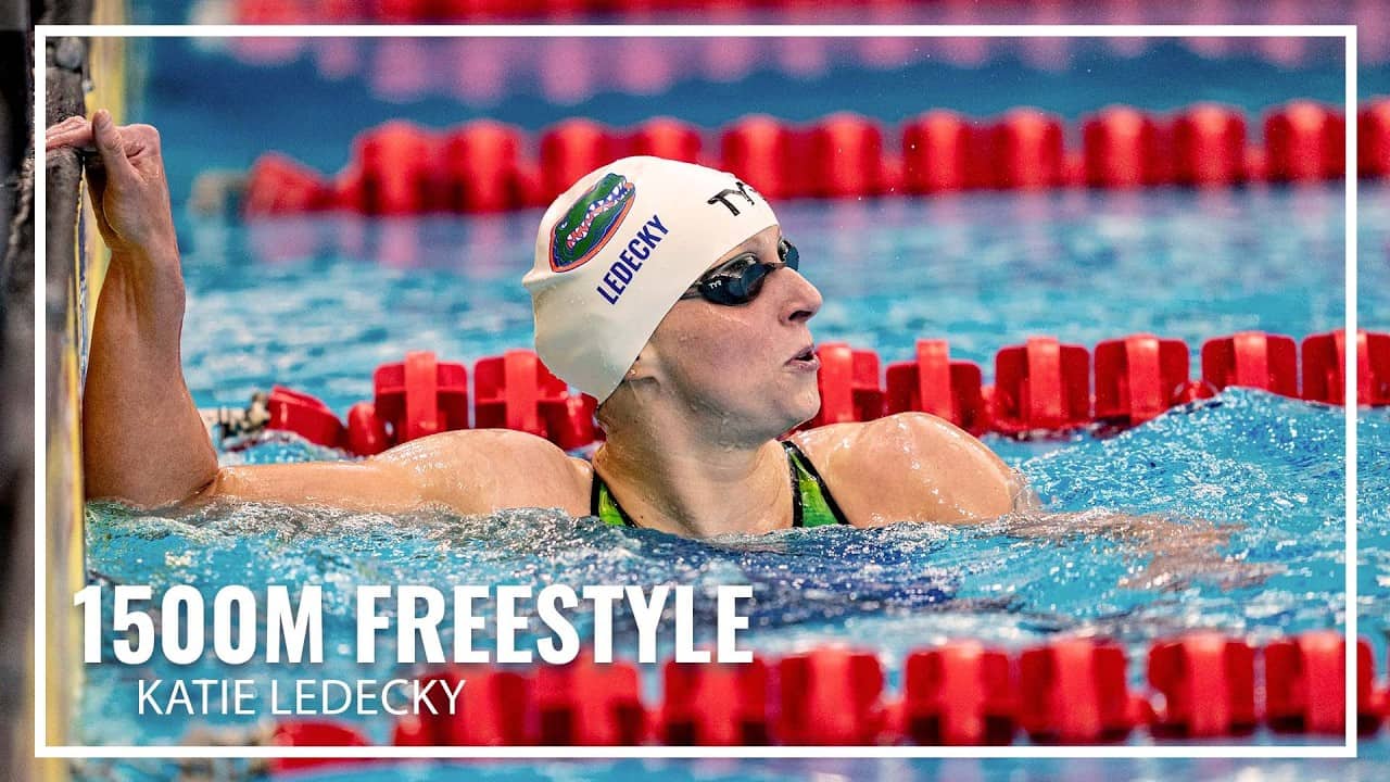 Katie Ledecky Posts Top-20 All-Time 1500M Freestyle Time | 2026 TYR Pro Swim Series Indianapolis