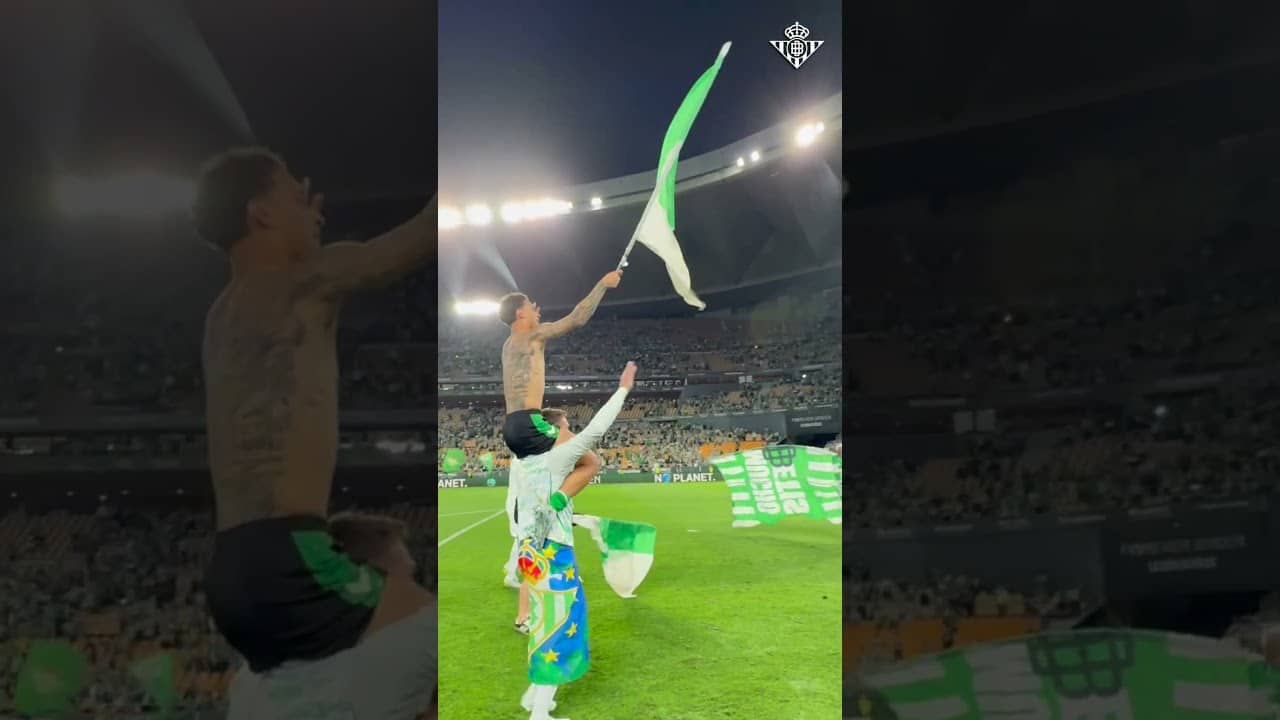 ADRIÁN y ANTONY recrearon su famosa celebración 🙌 #shorts #realbetis