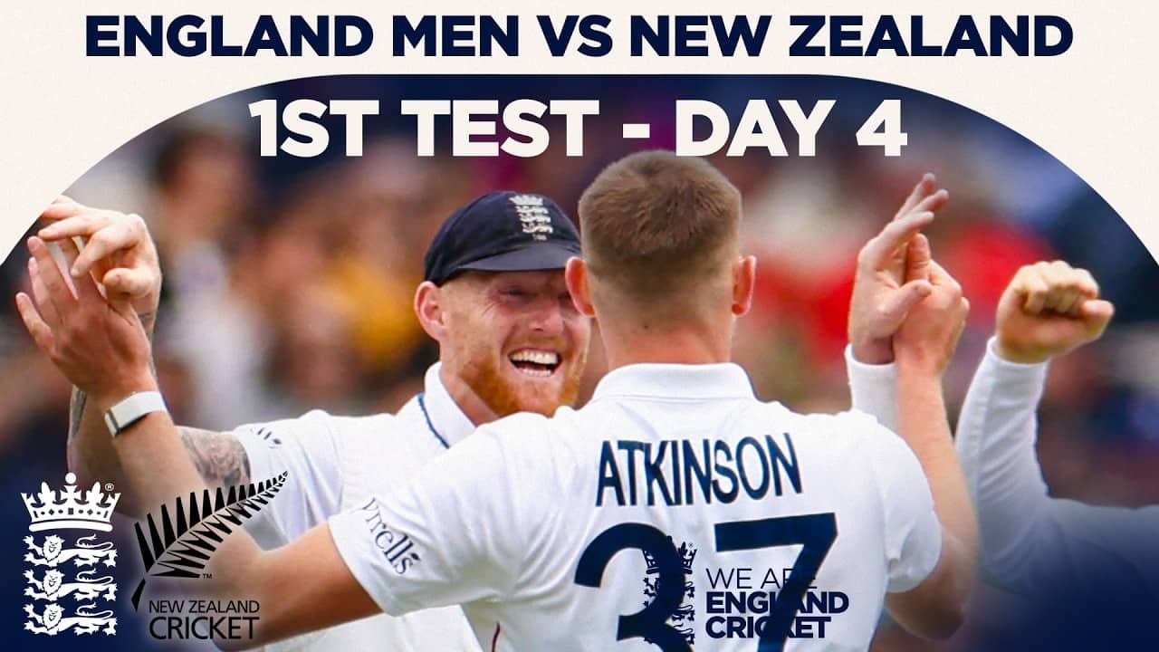 Atkinson Takes Another 5 Wicket Haul! | Highlights - England v New Zealand | Rothesay Test 2026