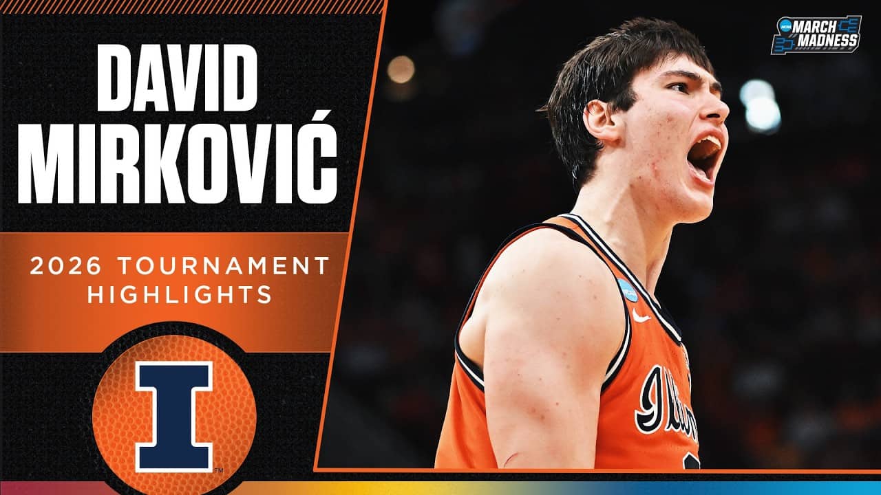 David Mirkovic 2026 NCAA tournament highlights
