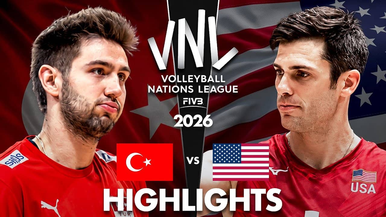 Türkiye 🇹🇷 vs USA 🇺🇸 | Highlights | Men's VNL 2026