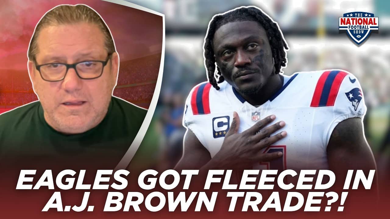 Dan Sileo ERUPTS on Eagles Getting FLEECED By Patriots in AJ Brown Trade Deal...FULL REACTION!