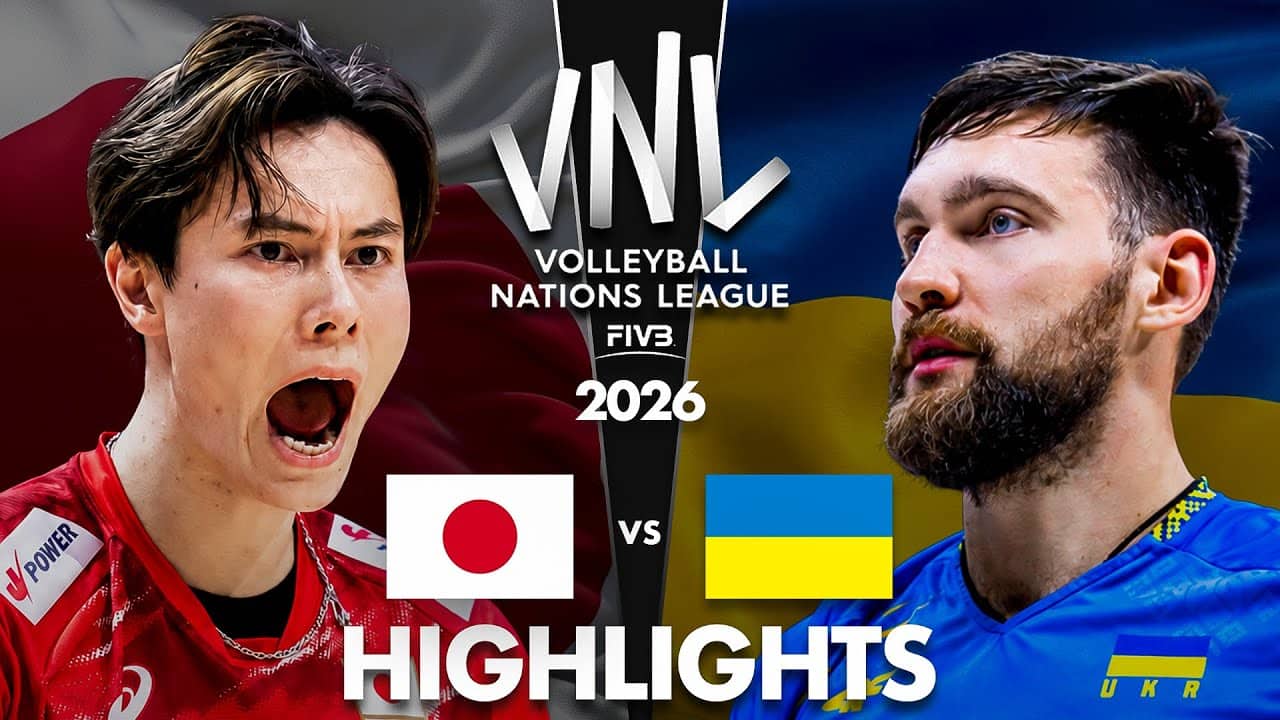 Japan 🇯🇵 vs Ukraine 🇺🇦 | Highlights | Men's VNL 2026