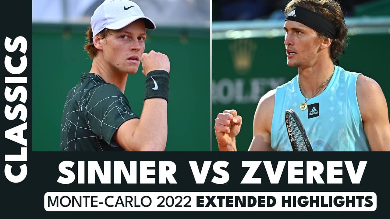 Jannik Sinner vs Alexander Zverev 3-Hour Thriller! | Monte-Carlo 2022 Extended Highlights