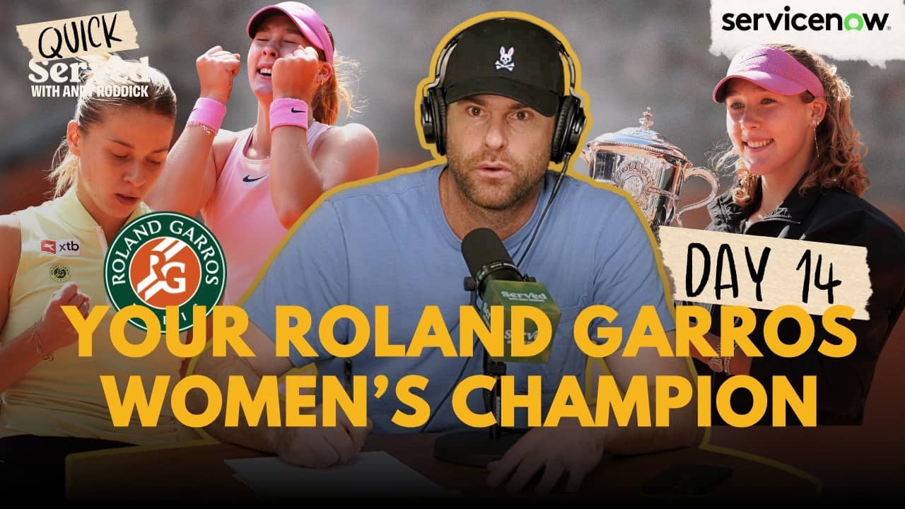 MIRRA ANDREEVA WINS 2026 ROLAND GARROS! Andy Roddick Slam Final Recap