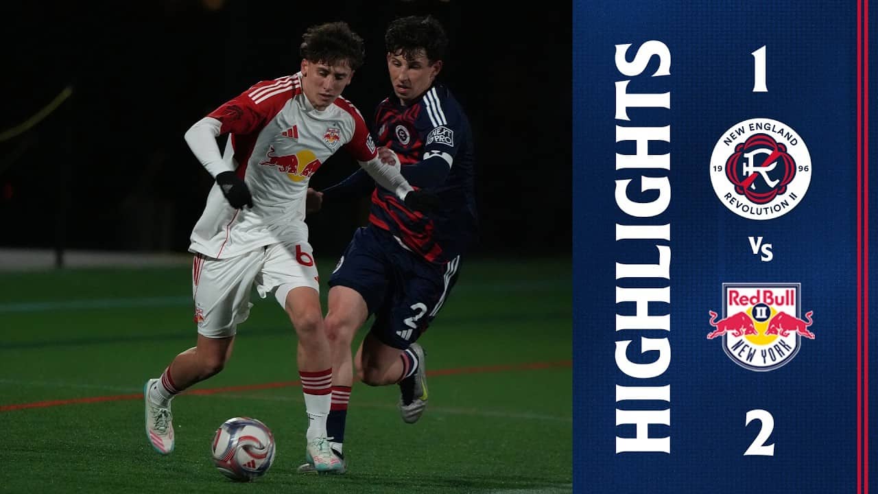 Highlights | NE Revolution II vs. Red Bull New York II
