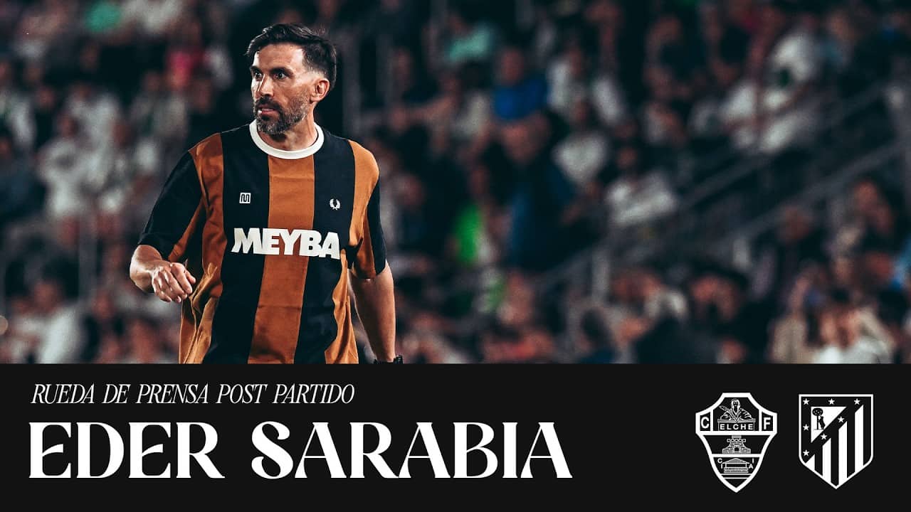 Las palabras de Eder Sarabia tras la victoria frente al Atlético de Madrid