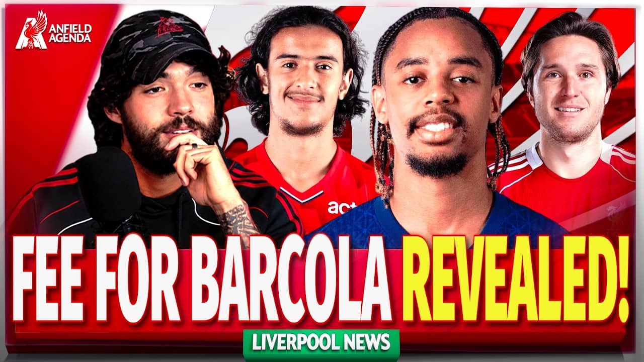CHIESA EXIT LIKELY! BARCOLA PRICE SET + BOUADDI WANTED BY MADRID!  Liverpool FC latest!