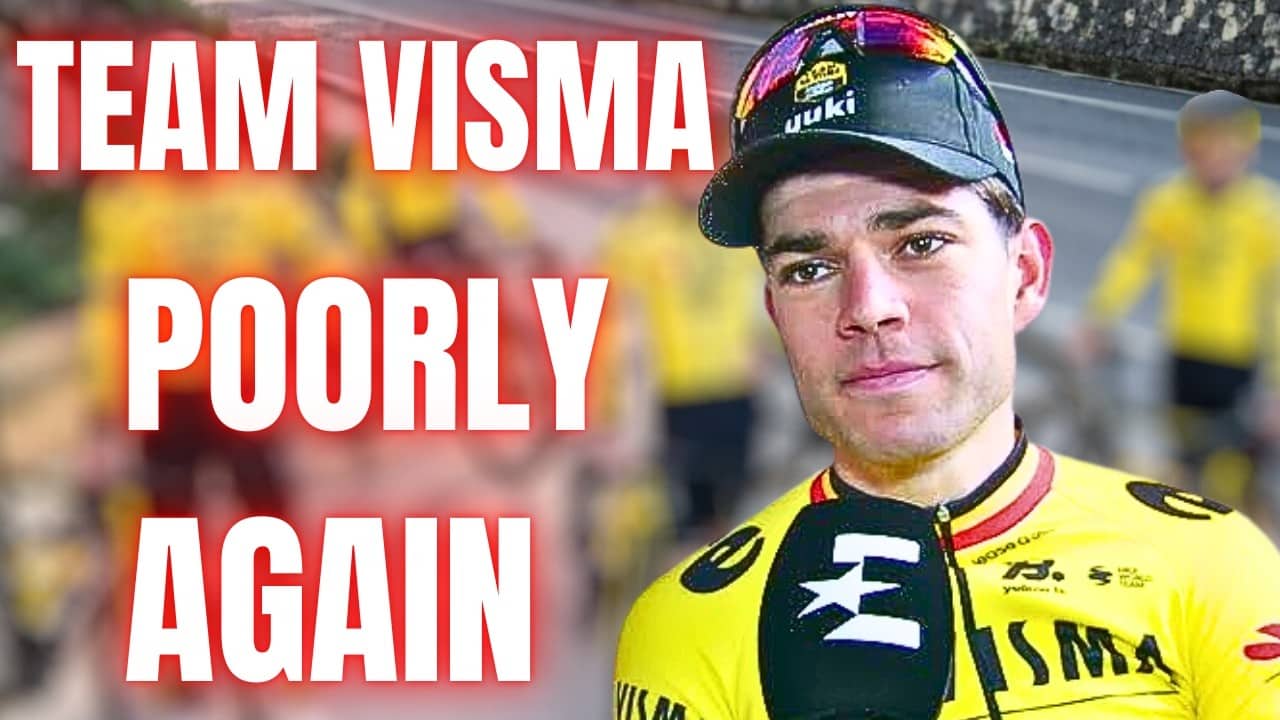 Team Visma Mysterious illness STRIKES AGAIN (Wout Van Aert is Cooked))