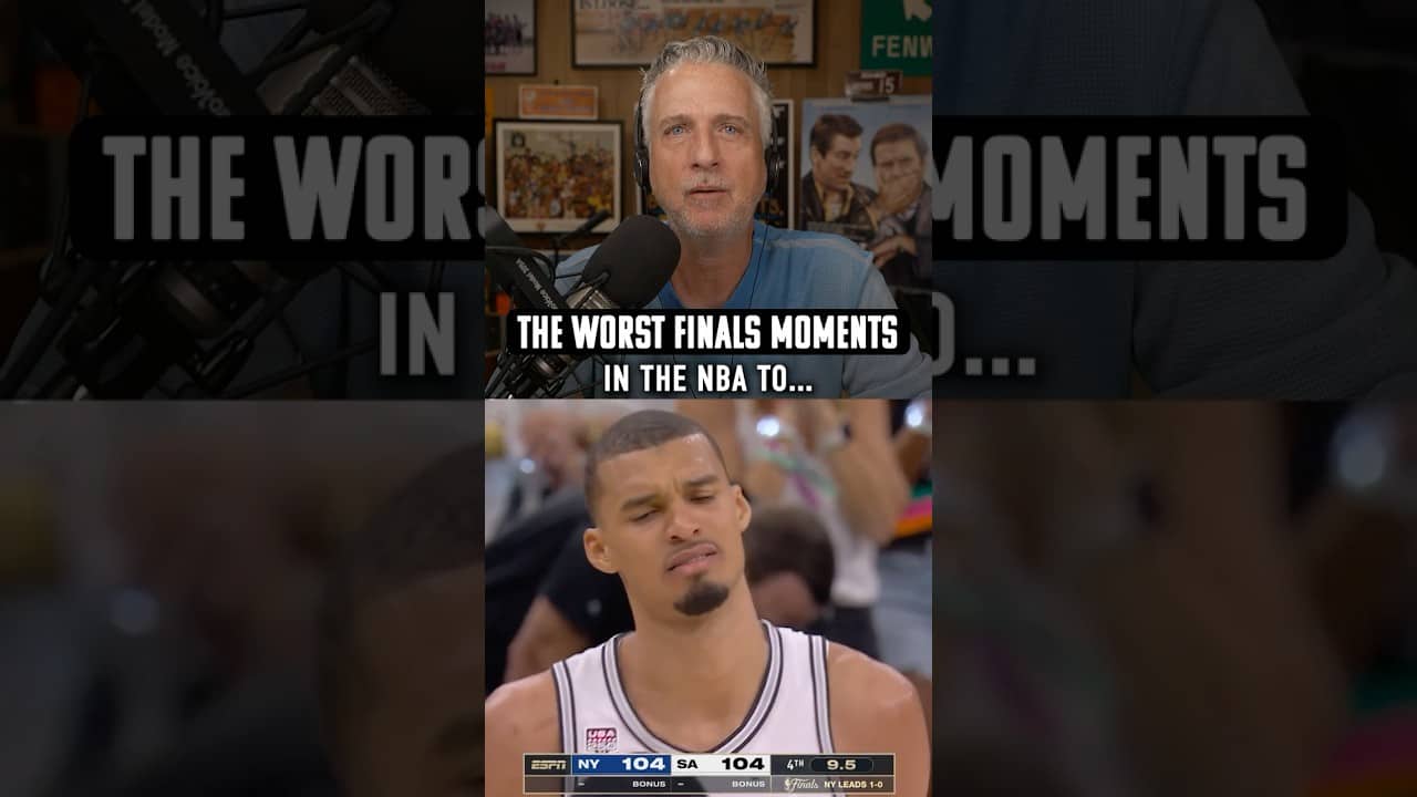 Bill on Wemby's Game 2 turnover and the worst Finals moments in history