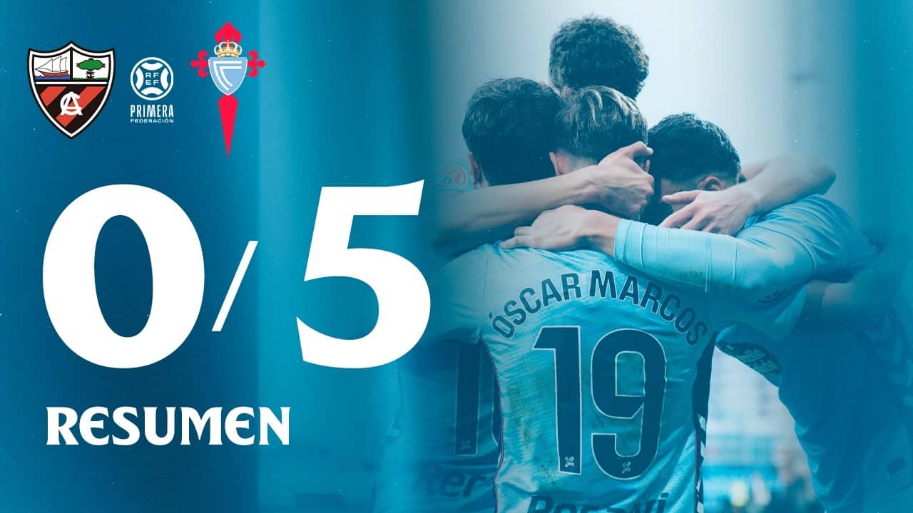 Arenas Club vs Celta Fortuna (0-5) | Resumen y goles | Highlights Primera Federación