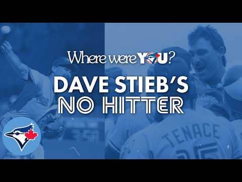 Where Were You Moments: Dave Stieb FINALLY gets his no-hitter!
