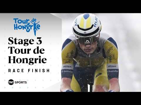 IN A LEAGUE OF HIS OWN! 😎 | 2026 Men's Tour of Hungary Stage 3 Final KM's | TNT Sports Cycling