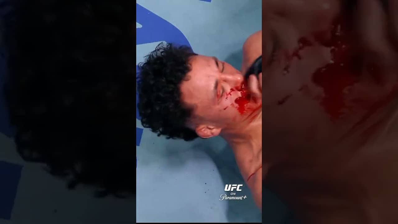 What a way to comeback to the octagon! #ufcvegas117