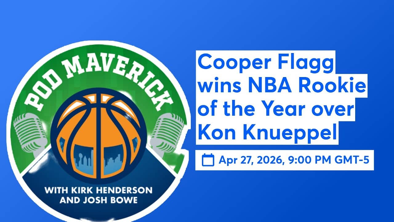📱Cooper Flagg wins NBA Rookie of the Year over Kon Knueppel, NBA Playoffs, and More 📱