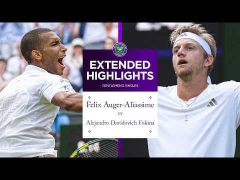 WOW! 🤯 | Felix Auger-Aliassime vs Alejandro Davidovich Fokina | Extended Highlights | Wimbledon 2026
