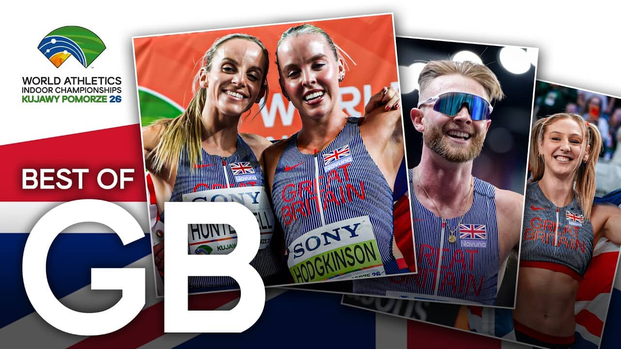 All Great Britain & Northern Ireland Medals at the World Indoor Championships Toruń 26