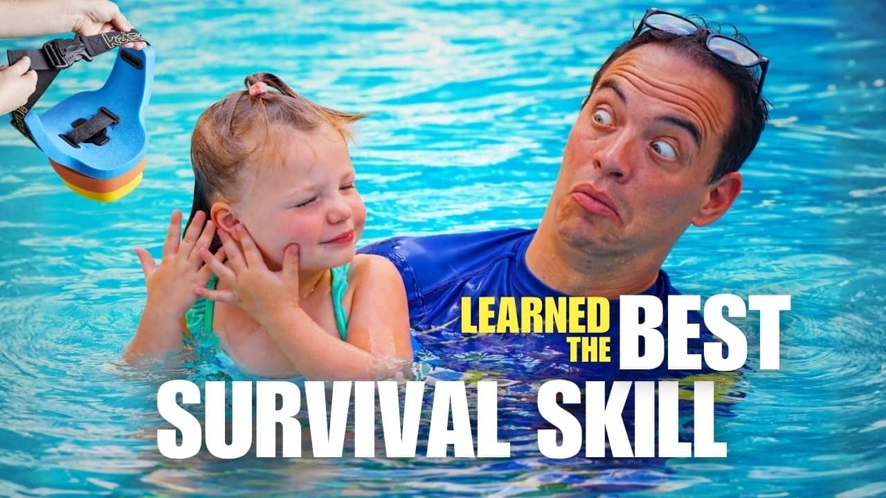 She Learned to Flip & Float by Herself in ONE Lesson