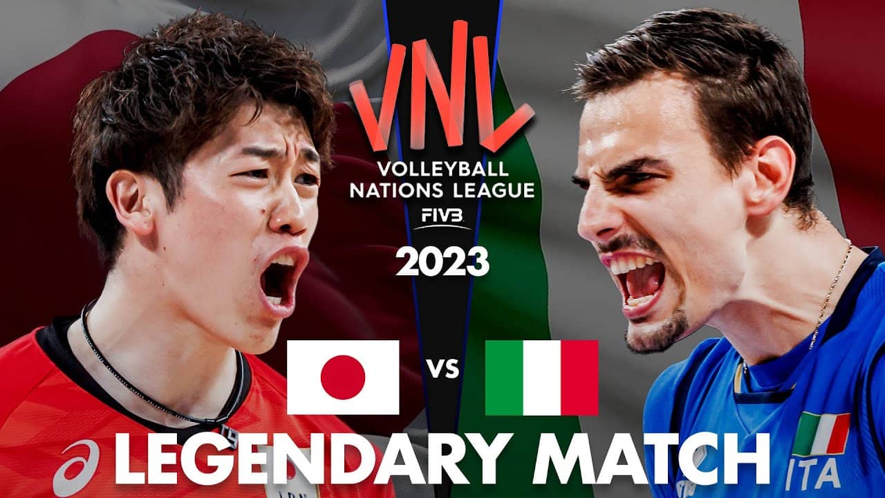 Japan 🇯🇵 vs Italy 🇮🇹 | Legendary Volleyball Match !!!