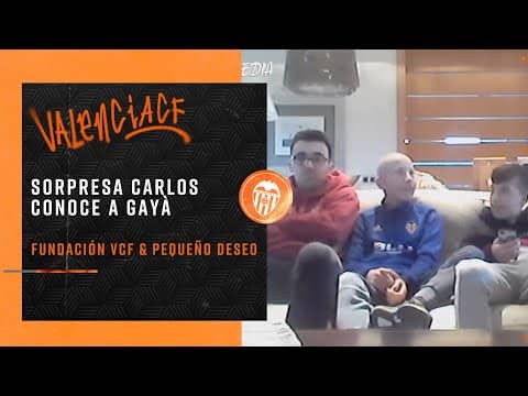 CARLOS CUMPLE SU SUEÑO Y CONOCE A GAYÀ