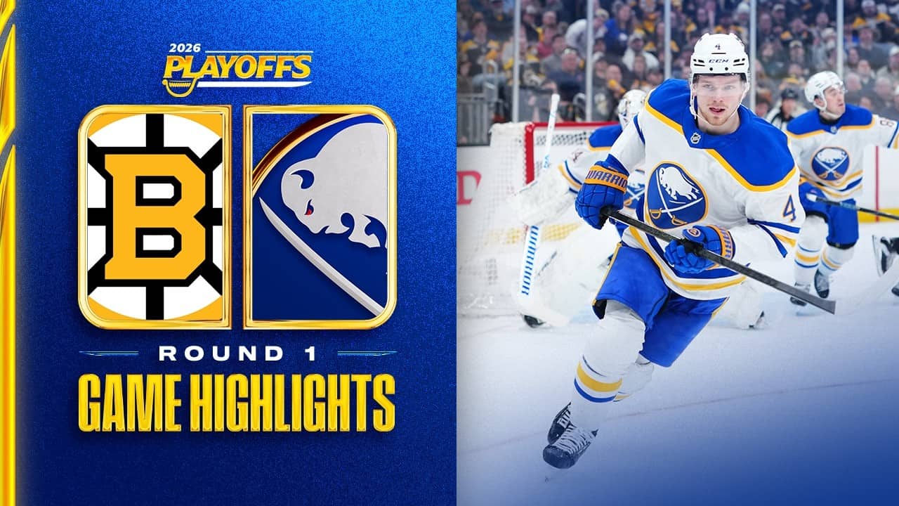Sabres Beat Bruins 3-1 In Game 3! | Buffalo Sabres | 2026 Stanley Cup Playoff Highlights