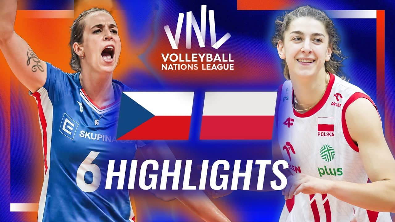 Czechia 🇨🇿 vs. Poland 🇵🇱 - Highlights | Week 1 | Women's VNL 2026