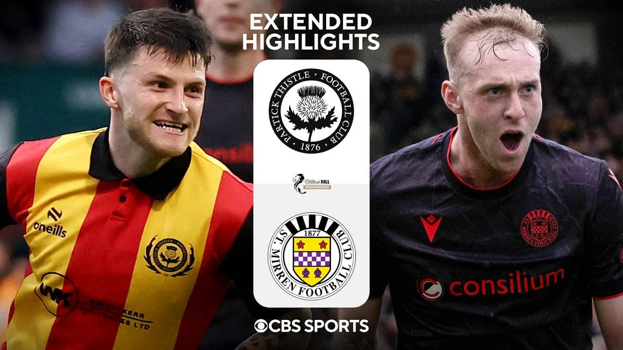 Partick Thistle vs. St. Mirren: Extended Highlights | SPFL | CBS Sports Golazo
